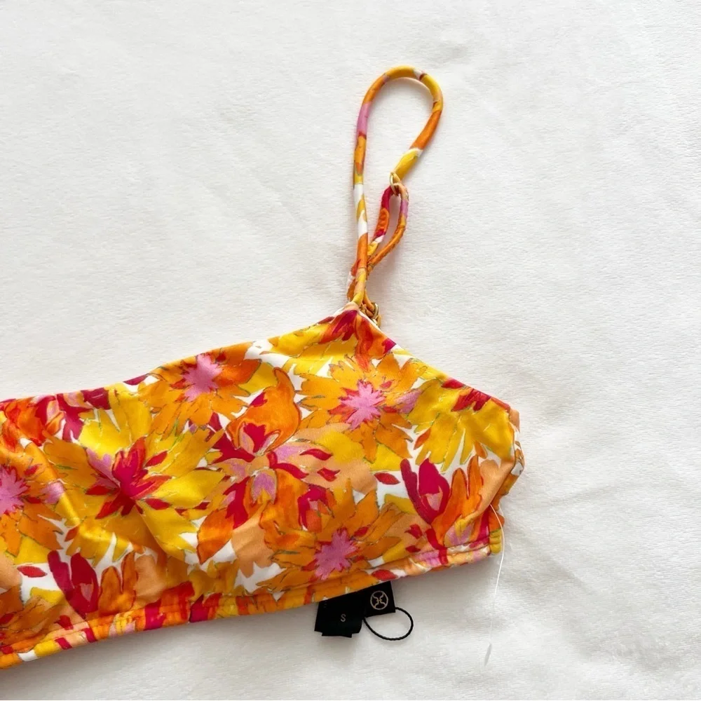 ViX Lowana Mustard Ana Bandeau Top